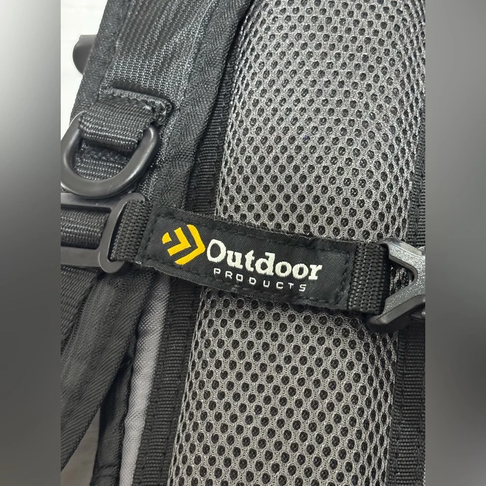 Outdoor Black and Gray Men's Backpack